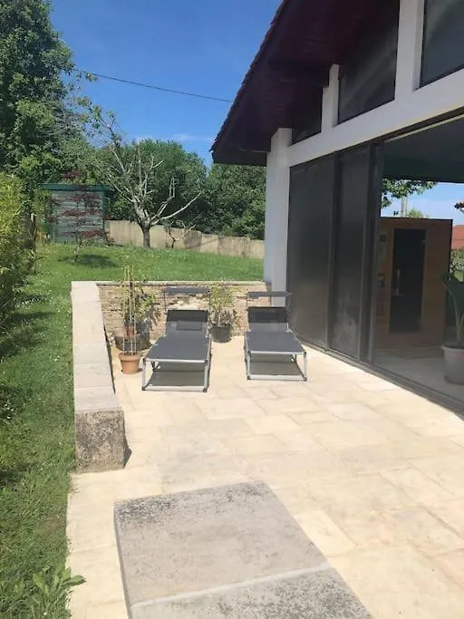 Villa Maison Avec Piscine Interieure Chauffee A 10Min De Biarritz Ahetze